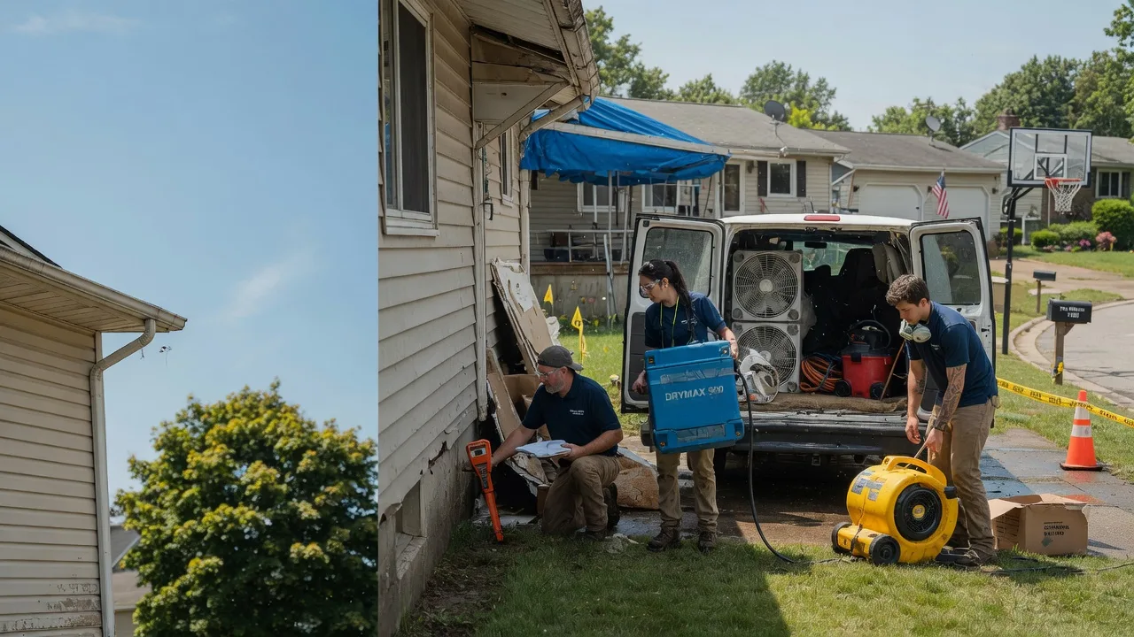 Ceiling Leak Cleanup in Ulysses, PA near me